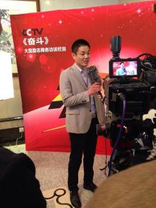 公司接受央視采訪